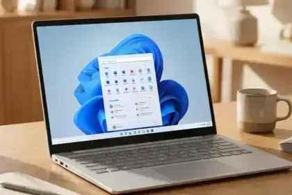 How to Uninstall Apps and Programs on Windows - Windows 11 shown on laptop.
